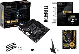Материнcька плата TUF GAMING B550M-PLUS WIFI II sAM4 B550 4xDDR4 M.2 HDMI DP Wi-Fi BT mATX Asus teh0019021 - мініатюра 3