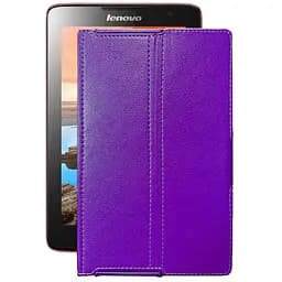 Чехол StatusCASE из экокожи для планшета Lenovo Idea Pad A5500 8 Фиолетовый