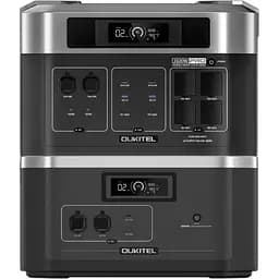 Зарядна станція Oukitel на 4096 Wh: зарядна станція BP2000E PRO (2048Wh/ 3600W) та додаткова батарея B2000 (2048Wh)