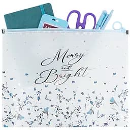 Папка на блискавці zip-lock Axent Flower Symphony-1 А4+ (1497-44-A) - мініатюра 3