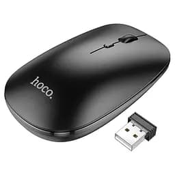 Миша бездротова Hoco GM15 Art Bluetooth + 2.4G Чорний