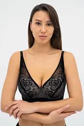 Бюстгальтер формований VIOLETTA 016 19 02 Effetto Lingerie чорний 80C