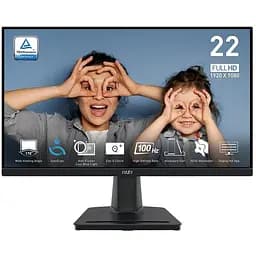 Монiтор MSI 21.5" Pro MP225V VA Black 100Hz - мініатюра 9