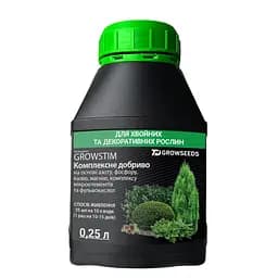 Добриво Plantin Growstim Rougevert для хвойних та декоративних рослин 0.25 л