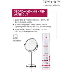 Зволожувальний крем для обличчя Biotrade Acne Out Hydro Active 60 мл (3800221840396) - мініатюра 2