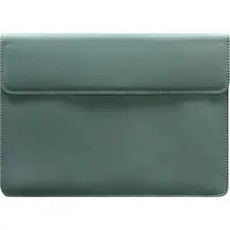 Шкіряний чохол-конверт BlankNote на магнітах для MacBook 13 Бірюзовий