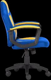 Геймерське дитяче крісло GT Racer синє з жовтим (X-1414 Blue/Yellow) - мініатюра 3