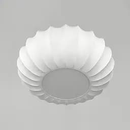 Світильник стельовий із білим полімерним абажуром 60х23 см Line F Арт. PL057-600