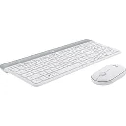 Комплект клавіатура + миша Logitech MK470 Wireless Slim Off-White [920-009205] [80789] - мініатюра 4