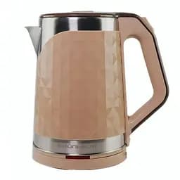 Електрочайник із нержавіючої сталі Grunhelm EKS-1859SD дисковий 2л 1700 Вт