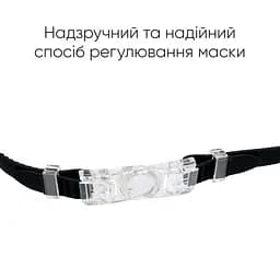 Дитяча маска для плавання Renvo Garsen JR Anti-fog чорний OSFM (1SM110-01) - мініатюра 4