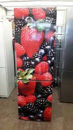 Наклейка на двері Лісова ягода повнокольорова плівка для дверей ламінована 65х200 см Happy Pocket Z180053 - мініатюра 2