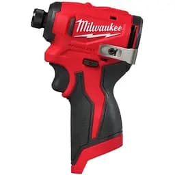 Шуруповерт ударний акумуляторний безщітковий 1/4'' HEX MILWAUKEE, M12 BLIDRC-0, 124Нм (каркас)