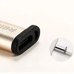 Адаптер Remax RA-USB1 Feliz microUSB-USB Type-C Gold (6954851289807) - мініатюра 3
