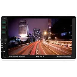 Автомагнітола 2DIN Shuttle SDUD-7037 екран 7 дюймів сенсорний Bluetooth USB SD FM MirrorLink Чорний