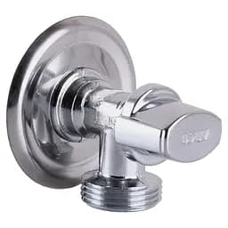 Кран кульовий кутовий Arco 1/2″х 3/4″ DEF728P AntiLime 000004514 - мініатюра 2