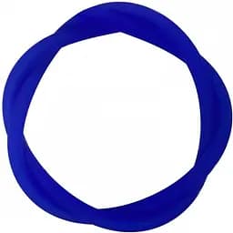 Силіконовий шланг для кальяну Soft Touch синій