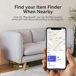 Пошук ключів, трекер гаманця Працює з Apple Find My (лише для iOS), змінний акумулятор, пошук предметів через Bluetooth для сумок - мініатюра 6