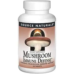 Натуральна добавка Source Naturals Mushroom Immune Defense 30 таблеток