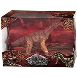 Фігурка Dino Toys Динозавр 268 довга шия червоно-сіра (Q9899-268)