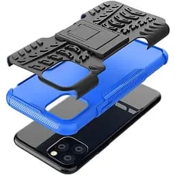 Чохол-накладка Toto Dazzle Kickstand 2 in 1 Case Apple iPhone 11 Pro Blue - мініатюра 5