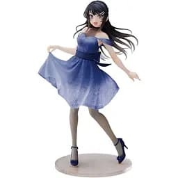 Фігурка Taito Rascal Does Dream Of Bunny Girl Senpai Mai Sakurajima Цей дурний свин Маї Сакурадзима Clear Dress ver. Renewal 18 см