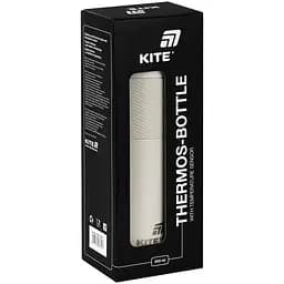 Термос з термодатчиком Kite бежевий 450 мл (K25-1227-1) - мініатюра 6