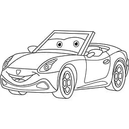 Роспись по холсту "Кабриолетик" Art Craft 15121-AC 25х30 см