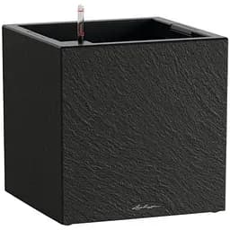 Вазон Lechuza Canto Stone 30 низкий темно-серый (15931)