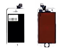 Дисплей для Apple iPhone 14 Plus, чорний, з рамкою, Оригінал (переклеєне скло)
