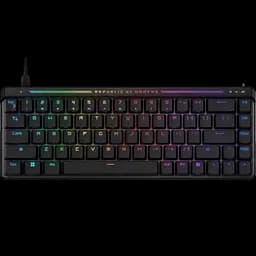 Клавiатура Asus ROG Falchion Ace Magnetic Switches RGB Black (90MP03VE-BKUA20)