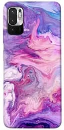 Чехол Demsky Розовый мрамор 2 для Xiaomi Redmi Note 10 5G