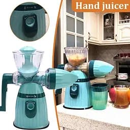 Соковижималка ручнfMLY-662 Hand Juicer Ice Cream, Meileyi Бірюзовий 84796 - мініатюра 6