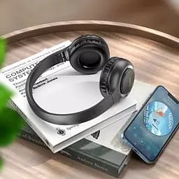 Бездротові навушники Hoco W41 Charm Bluetooth чорні - мініатюра 3