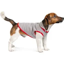 Жилет для собак Pet Fashion Fleecy M сіро-червоний - мініатюра 2