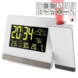Годинник проекційний Technoline WT549 White (WT549), Білий - мініатюра 7