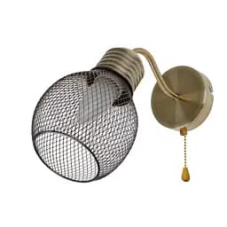 Бра Brille BL-974W/1 E27 AB настенное накладное лофт