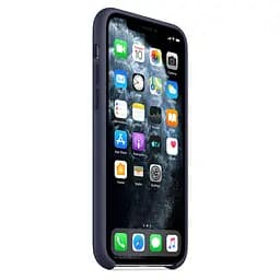 Чохол Silicone Case без Logo AA для Apple iPhone XS Max 6.5" Синій / Midnight Blue - мініатюра 3