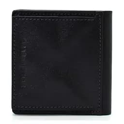 Чоловіче шкіряне портмоне чорне глянсове GRANDE PELLE 10х10х2 см acs0032090 - мініатюра 4