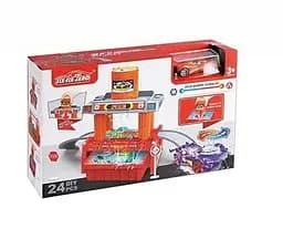Автомийка 660 S 101, машинка змінює колір, трек, контейнер і бак для води, аксесуари, наклейки, в коробці (6983283400528)