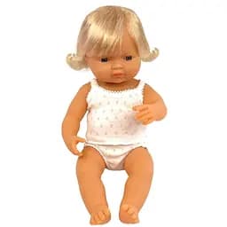 Лялька-пупс анатомічна Miniland дівчинка, 38 см (31152)