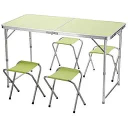 Розкладний стіл UKC для пікніка та 4 стільці