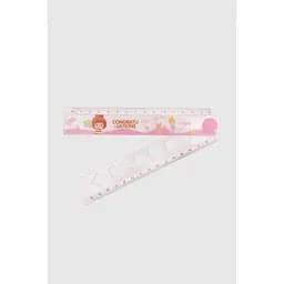 Линейка 2в1 2018 Розовый (2000990712585)(SC)