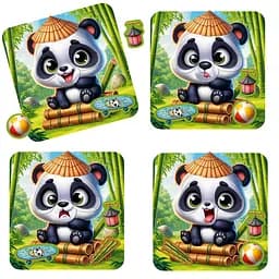 Гра розвиваюча "Емоції Пандочки" Vladi Toys VT3220-06, 11 магнітів - мініатюра 3