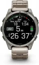 Смарт-годинник Garmin Fenix 8 47mm AMOLED Sapphire Titanium with Vented Titanium Bracelet (010-02904-40) - мініатюра 10