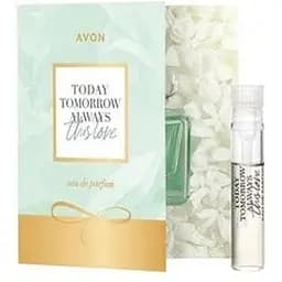 Пробник парфюмерная вода Avon TTA THIS LOVE для Нее на листовке 0.6 мл
