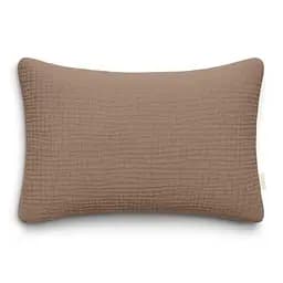 Наволочка Cosas Brown муслінова 40х60 см коричнева (019Muslin_Brown_40x60)