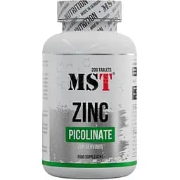 Вітаміни та мінерали MST Zinc Picolinate 200 таблеток