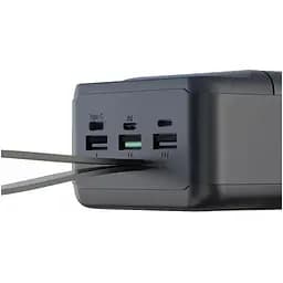 Зовнішній портативний акумулятор XO PR158 50000 mAh 22.5W чорний 6920680829279 - мініатюра 4