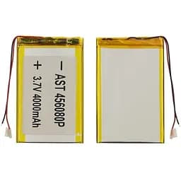 Акумулятор 456080P універсальний з контролером, 4 х 51 х 82 мм (1650 mAh)/ для смартфона, планшета